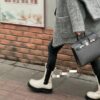 Old Cobbler Factory Birkin Epsom Leather Deep Grey Silver Hardware 25cm Full Handmade