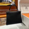 wsxc1778859463712_4 Old Cobbler Kelly Togo Leather CK89 Black Silver Hardware 25cm Full Handmade