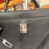 wsxc1778859463712_7 Old Cobbler Kelly Togo Leather CK89 Black Silver Hardware 25cm Full Handmade
