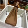 wsxc1778859491684_3 Old Cobbler Kelly Togo Leather CK37 Gold Brown Silver Hardware 25cm Full Handmade