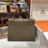 wsxc1778859517488_3 Old Cobbler Kelly Togo Leather CK18 Etoupe Grey Gold Hardware 25cm Full Handmade