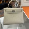 wsxc1778859543366_3 Old Cobbler Kelly Togo Leather CK10 Cream White Silver Hardware 25cm Full Handmade