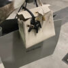 wsxc1778859547246_2 Old Cobbler Kelly Togo Leather CK10 Cream White Silver Hardware 25cm Full Handmade