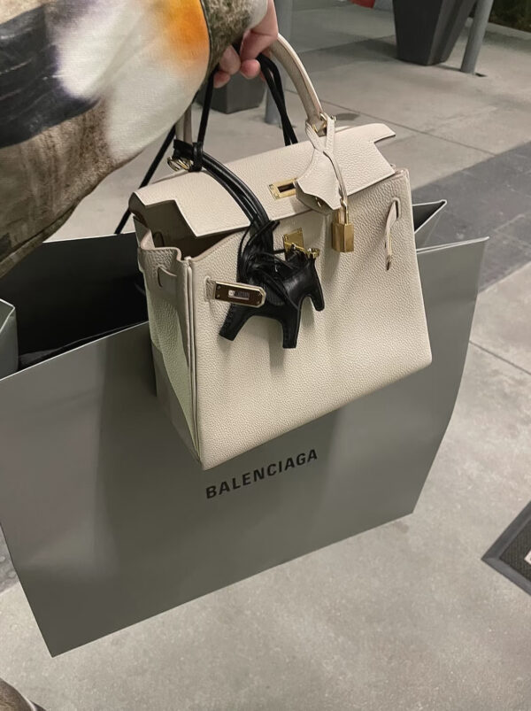 wsxc1778859547246_2 Old Cobbler Kelly Togo Leather CK10 Cream White Silver Hardware 25cm Full Handmade