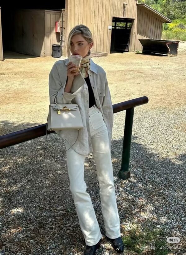 wsxc1778859547246_3 Old Cobbler Kelly Togo Leather CK10 Cream White Silver Hardware 25cm Full Handmade