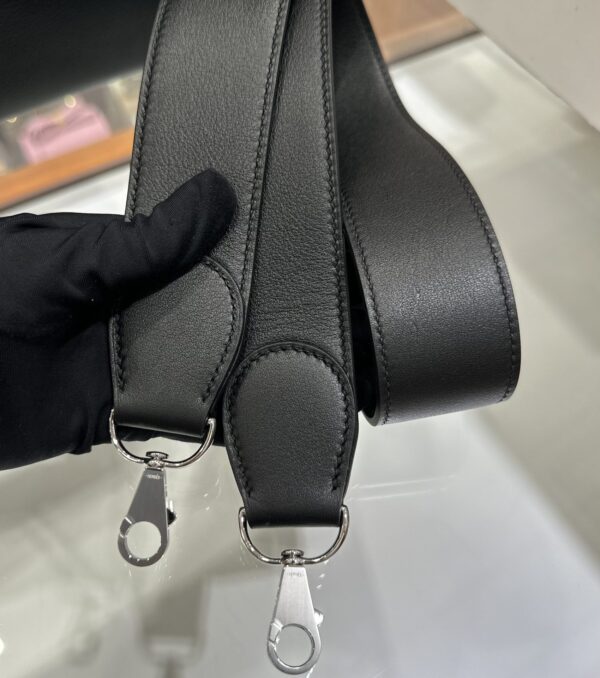 wsxc1779199261557_6 Old Cobbler Kelly Lakis Swift Leather CK89 Black Silver Hardware 28cm Full Handmade