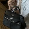 wsxc1779199274670_1 Old Cobbler Kelly Lakis Swift Leather CK89 Black Silver Hardware 28cm Full Handmade