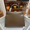 wsxc1779199378204_1 Old Cobbler Kelly Shiny Box Leather Caramel Coffee Gold Hardware 28cm Full Handmade