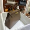 wsxc1779199378204_6 Old Cobbler Kelly Shiny Box Leather Caramel Coffee Gold Hardware 28cm Full Handmade