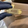 wsxc1779199380229_4 Old Cobbler Kelly Shiny Box Leather Caramel Coffee Gold Hardware 28cm Full Handmade