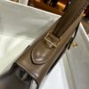 wsxc1779199380229_7 Old Cobbler Kelly Shiny Box Leather Caramel Coffee Gold Hardware 28cm Full Handmade