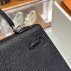 Old Cobbler Kelly Lizard Leather CK89 Black Silver Hardware 25cm Full Handmade