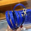 wsxc1782990519026_8 Old Cobbler Mini Kelly Shiny Alligator Crocodile 7T Electric Blue Gold Hardware 19cm Full Handmade