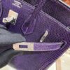 wsxc1782990657411_4 Old Cobbler Birkin Lizard Leather P9 Anemone Purple Silver Hardware 25cm Full Handmade