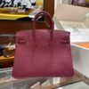 Old Cobbler Birkin Togo Leather K1 Grenat Red Gold Hardware 25cm Full Handmade