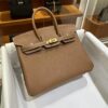 Old Cobbler Birkin Togo Leather CK37 Golden Brown Gold Hardware 25cm Full Handmade