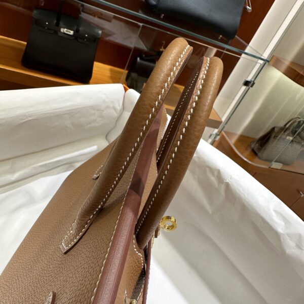 Old Cobbler Birkin Togo Leather CK37 Golden Brown Gold Hardware 25cm Full Handmade