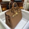 Old Cobbler Birkin Togo Leather CK37 Golden Brown Gold Hardware 25cm Full Handmade