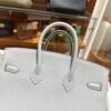 wsxc1782990830532_6 Old Cobbler Birkin Togo Leather P0 Gris Grey Silver Hardware 25cm Full Handmade