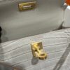 wsxc1783764272089_6 Old Cobbler Factory Mini Kelly Matte Alligator Crocodile Ice White Gold Hardware 19cm Full Handmade