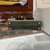 Old Cobbler Factory Mini Kelly Shiny Alligator Crocodile Turtledove Grey Gold Hardware 19cm Full Handmade