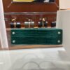 Old Cobbler Factory Mini Kelly Shiny Alligator Crocodile Emerald Green Gold Hardware 19cm Full Handmade