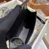 Old Cobbler Factory Mini Kelly Shiny Porosus Crocodile CK89 Black Gold Hardware 19cm Full Handmade