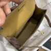 Old Cobbler Factory Mini Kelly Matte Alligator Crocodile 0M Tea Khaki Gold Hardware 19cm Full Handmade
