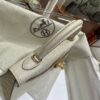 wsxc1784136045667_5 Old Cobbler Factory Mini Kelly Matte Alligator Crocodile i2 Cream White Gold Hardware 19cm Full Handmade