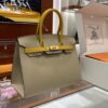 wsxc1784649237630_0-1 Old Cobbler Factory Birkin Epsom Leather Khaki & Yellow Gold Hardware 30cm Full Handmade