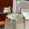 wsxc1784649297780_1 Old Cobbler Factory Birkin Epsom Leather Cream White Gold Hardware 25cm Full Handmade