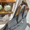 wsxc1784907113416_4 Old Cobbler Factory Birkin Swift Leather 0L Gris Grey Silver Hardware 25cm Full Handmade