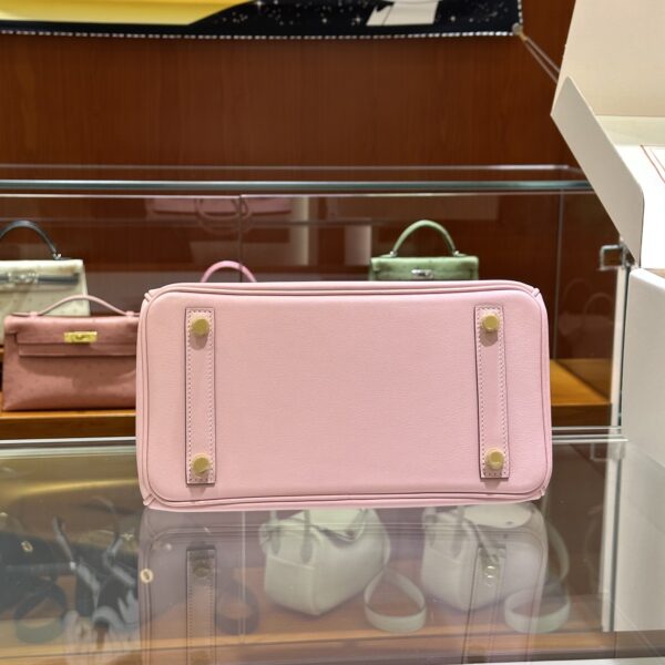 wsxc1784907133271_2 Old Cobbler Factory Birkin Swift Leather 3Q Sakura Pink Gold Hardware 25cm Full Handmade