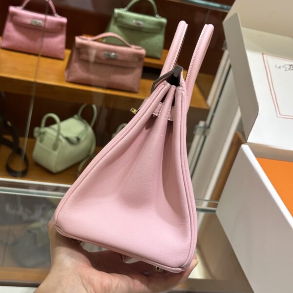 wsxc1784907133271_5 Old Cobbler Factory Birkin Swift Leather 3Q Sakura Pink Gold Hardware 25cm Full Handmade