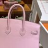 wsxc1784907133271_8 Old Cobbler Factory Birkin Swift Leather 3Q Sakura Pink Gold Hardware 25cm Full Handmade