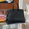 wsxc1785835700015_1 Old Cobbler Factory Birkin Box Calf Leather CK89 Black Side Seam Silver Hardware 25cm Full Handmade
