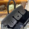wsxc1785835700015_4 Old Cobbler Factory Birkin Box Calf Leather CK89 Black Side Seam Silver Hardware 25cm Full Handmade