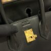 wsxc1785835894365_4 Old Cobbler Factory Birkin Vintage Leather CK89 Black Gold Hardware 30cm Full Handmade