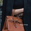 Old Cobbler Factory Birkin Vintage Leather Golden Brown Gold Hardware 30cm Full Handmade