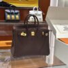 wsxc1785835980431_1 Old Cobbler Factory Birkin Vintage Leather Reddish Brown Gold Hardware 30cm Full Handmade