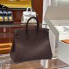 wsxc1785835980431_7 Old Cobbler Factory Birkin Vintage Leather Reddish Brown Gold Hardware 30cm Full Handmade