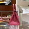 wsxc1785836024407_1 Old Cobbler Factory Birkin Ostrich Leather E5 Candy Pink Silver Hardware 25cm Full Handmade