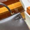Old Cobbler Factory Kelly Box Calf Leather CK46 Ebony Color Gold Hardware 25cm Full Handmade