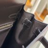 Old Cobbler Factory Kelly Box Calf Leather CK46 Ebony Color Gold Hardware 25cm Full Handmade
