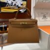 wsxc1787763470047_0 Old Cobbler Kelly Epsom Leather Golden Brown Gold Hardware 28cm Full Handmade