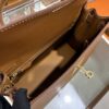 wsxc1787763470047_7 Old Cobbler Kelly Epsom Leather Golden Brown Gold Hardware 28cm Full Handmade