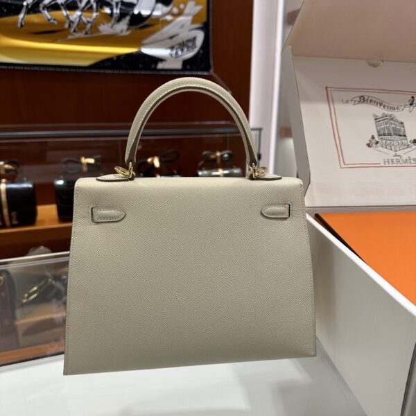 wsxc1787763511341_4 Old Cobbler Kelly Epsom Leather Cream White Gold Hardware 25cm Full Handmade