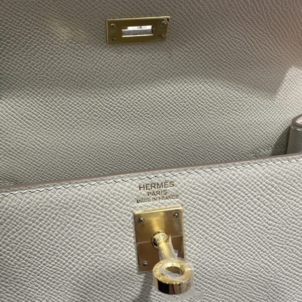 wsxc1787763511341_6 Old Cobbler Kelly Epsom Leather Cream White Gold Hardware 25cm Full Handmade