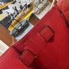 wsxc1790587069556_14 Old Cobbler Kelly Chevre Leather Q5 Chinese Red Silver Hardware 28cm Full Handmade
