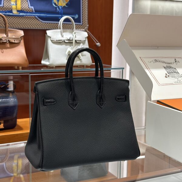 wsxc1792079064758_3 Old Cobbler Birkin Touch Togo & Matte Alligator Crocodile CK89 Black Silver Hardware 25cm Full Handmade